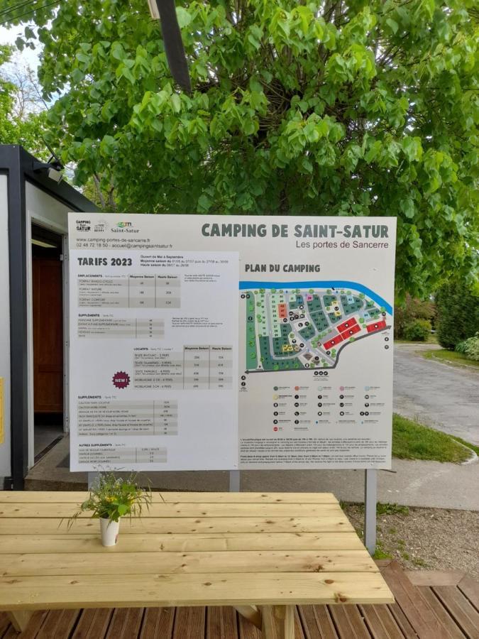 Camping Les Portes De Sancerre Saint-Satur Kültér fotó